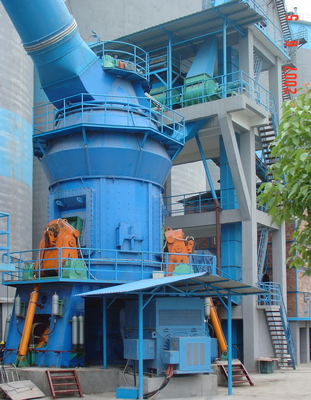 Kalsit Barit Dolomit Feldspat İçin Elektrikli Kireçtaşı Dikey Değirmen Makinesi