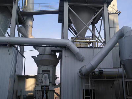Kömür Öğütme Santrali 1120kw için Büyük Silindirli Dikey Kömür Değirmeni