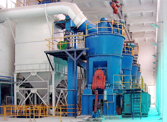 Kükürt giderme Kireçtaşı Dikey Değirmen Öğütme 6t/H-80t/H 325 Mesh