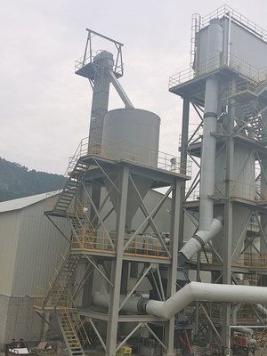 OEM Dikey Barit Cüruf Öğütme Değirmeni Sistemi HVM 3700