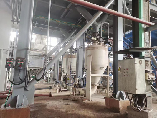 Büyük Hacimli Pnömatik Taşıma Pompası Ekipmanı Yoğun Faz İletim Tankı