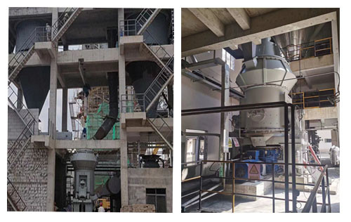 OEM Yemek Dikey Farin Değirmeni Çimento Fabrikası 4800mm 5100mm