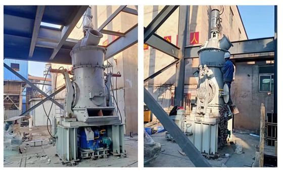 Çimento Fabrikasında HVM Dikey Farin Değirmeni Düşük Enerji Tüketimi 800kw