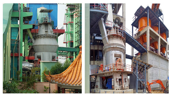 1-45 t/h Dikey Bentonit Öğütme Ekipmanı 55kw-710kw