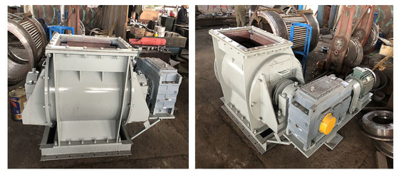 Dikey Değirmen 4kW 960r / Min için Dayanıklı VRM Döner Hava Kilidi Besleyiciler giyin