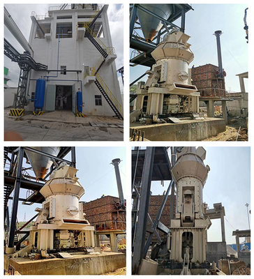 Çimento Fabrikasında PLC VRM Dikey Silindir Değirmeni 325 Mesh -1250 Mesh