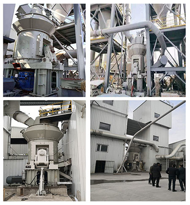 Büyük Kapasiteli 28 T / H Pulverize Dikey Kömür Değirmeni Üretim Hattı HVM1700