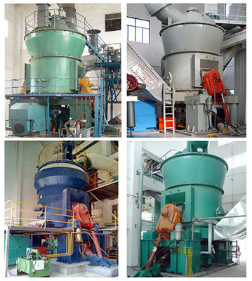 AC Motor Dikey Makaralı Boksit Öğütme Değirmeni Enerji Tasarrufu