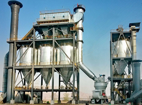 Enerji Tasarruflu 30t / H Kireçtaşı Öğütme Ekipmanı Dikey