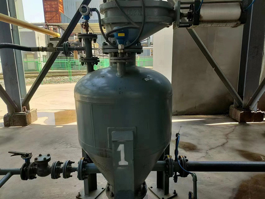 2000m Uzun Mesafe Pnömatik Taşıma Silo Pompası Metal olmayan Mineral Toz Taşıma