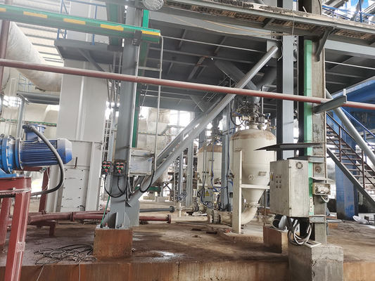 Özel Pnömatik Taşıma Aşağı Akıntı Silo Pompası Uçan Kül Parçacık Taşıma Tankı