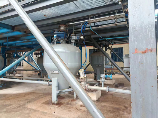 Uçan Kül Taşıma Silo Pompası Yüksek Dereceli Otomasyon yoğun fazlı Pnömatik Taşıma Ekipmanı