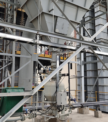 Cement kömür / silikon tozu için büyük kapasiteli kutu pompası pnevmatik taşıma sistemi