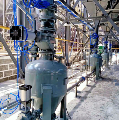 Yeni Tipi 300 T/H'den Fazla Taşıma Kapasitesi Uçan Kül için Pnömatik Taşıyıcı Kutusu Pompası