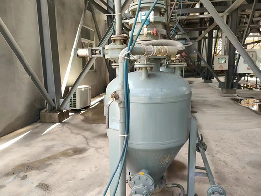 Çimento Silosu için Pnömatik Taşıma Pompa Ekipmanı Büyük taşıma kapasitesi ve uzun mesafe